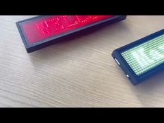Panel de pantalla LED programable Bluetooth de un solo color para tablero de mensajes de texto / GIF DIY