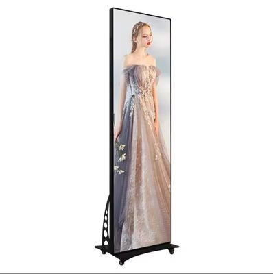 IP31 Indoor Creative Led Poster Display, Display LED para publicidad P2.5 Pitch de píxeles
