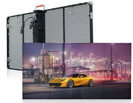 1000x500mm Pared de vídeo LED transparente 4500cd Brillo para eventos en interiores