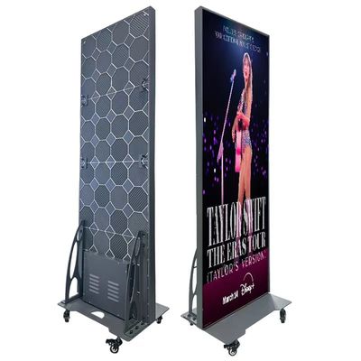 Hd Indoor Poster Led Display Poster digital con frecuencia de actualización de 3840hz