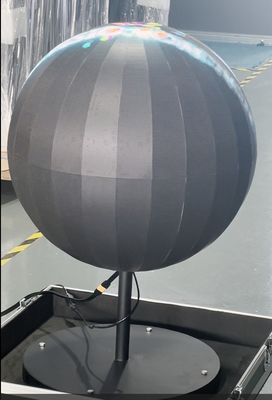 Pantalla esférica de pantalla de bola LED personalizada con escala de gris de 16 bits para exposiciones