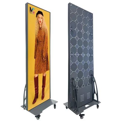 1000cd Ultra Slim Smart Led Poster Display Alta tasa de actualización con gabinete ligero