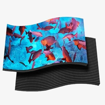 Pantalla de módulo LED curvo flexible para interiores para presentaciones visuales impresionantes